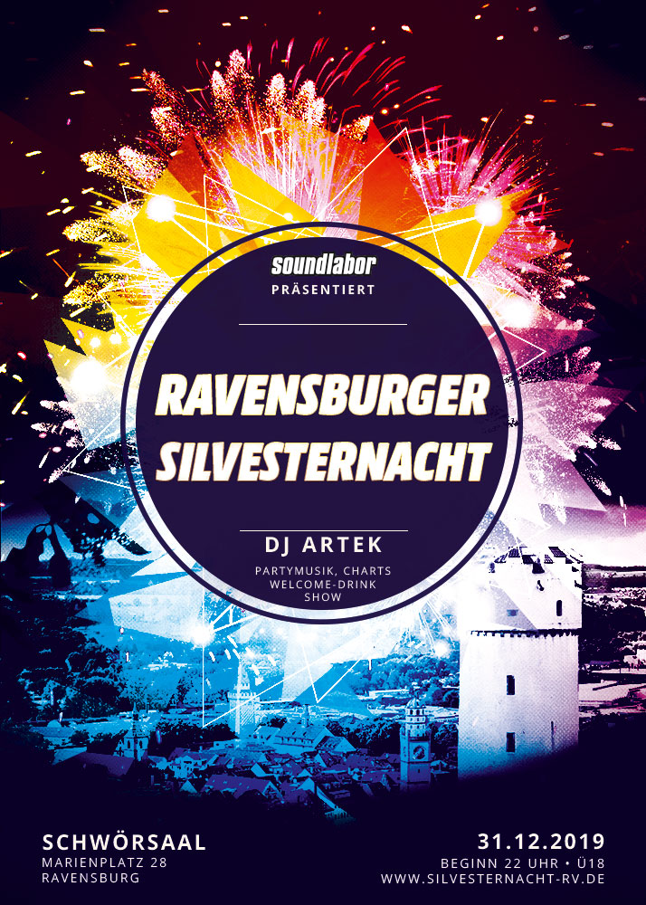 Ravensburger Silvesternacht im Schwoersaal Ravensburg 2019